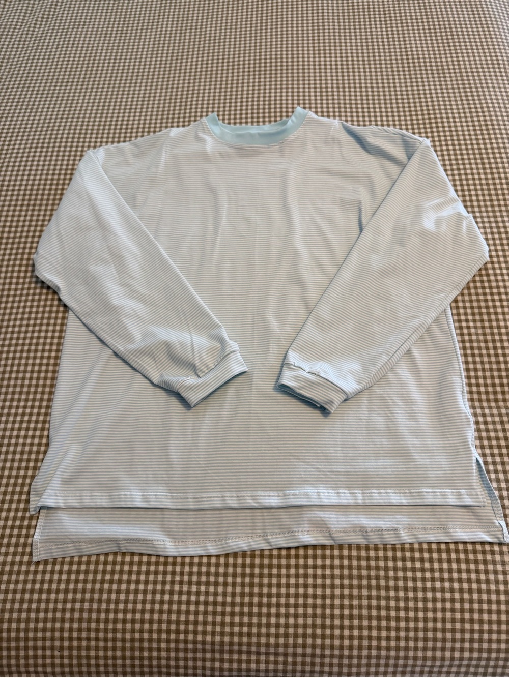 Light Blue Striped Set